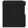 Nightstand Black Oak Effect 50 x 40 x 45 cm Particleboard