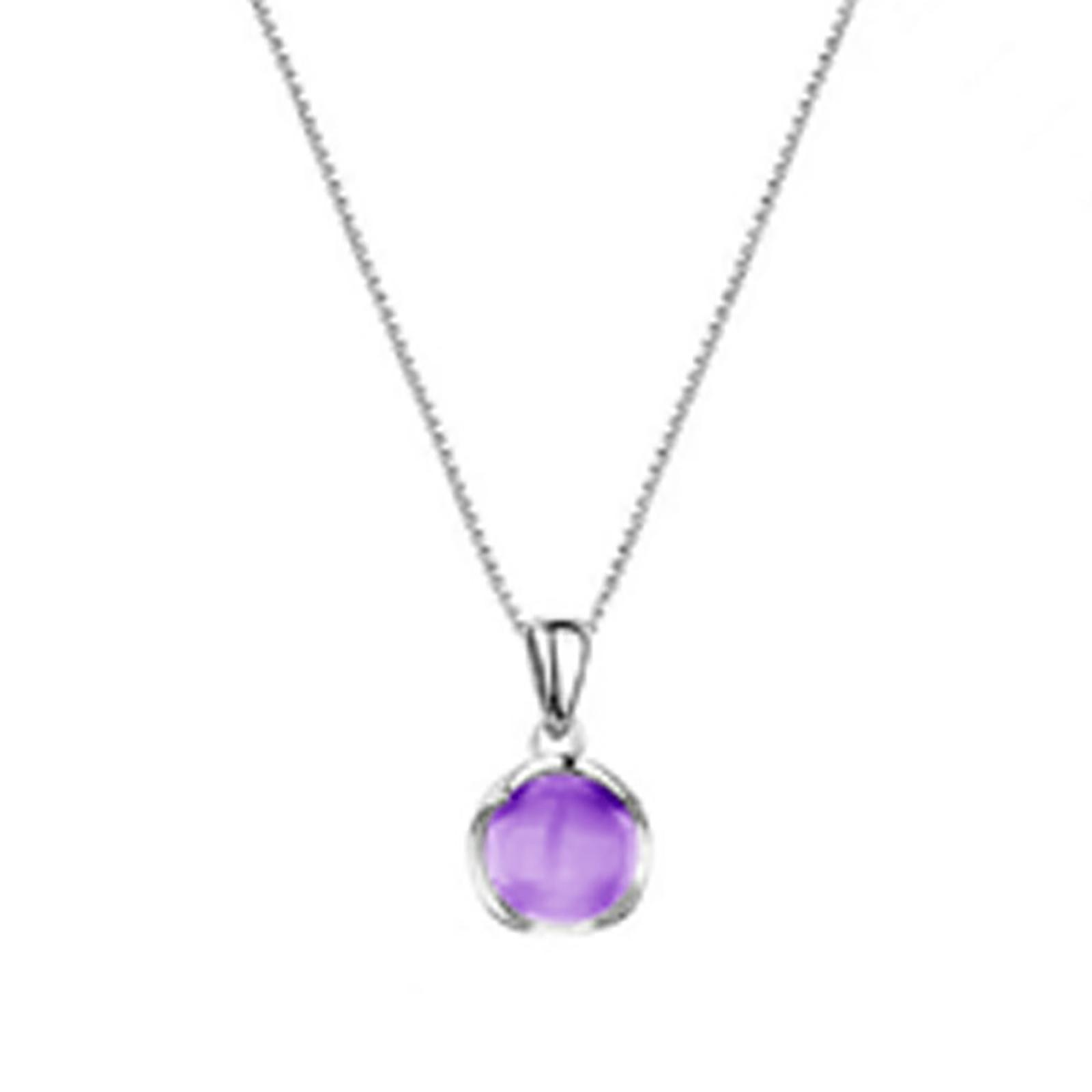 

Sweet Girls Clavicle Chain with Round Crystal Pendant Adjustable Neckchain Women s Accessories Valentine s Day Jewelry