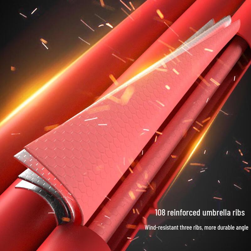 Nanqiao NQ-909 Automatic Wood Handle UV Folding Umbrella