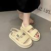 [Armano] Sandals women's 2025 new summer retro versatile small platform casual beach shoes