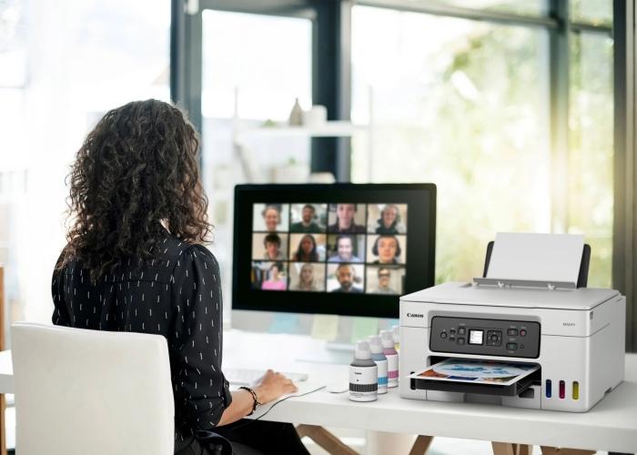 Tiskárna Canon Maxify Gx3050 Inkoustová Barevná Multifunkční A4 18 Stran/Min USB Wi-Fi
