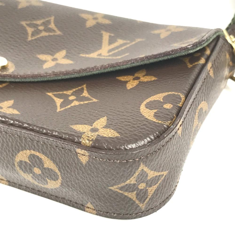 Louis Vuitton M80091 Monogram Multi Pochette Felicie Wallet Purse Shoulder Bag