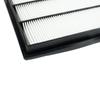 Black Air Filter Direct Fit Easy Installation. Plastic Plug-and-play