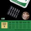 100Pcs/Box Matte Fake Nails No Polishing Press On False Nails Medium Short Design High Matt Soft Gel Nail Tips For Extension