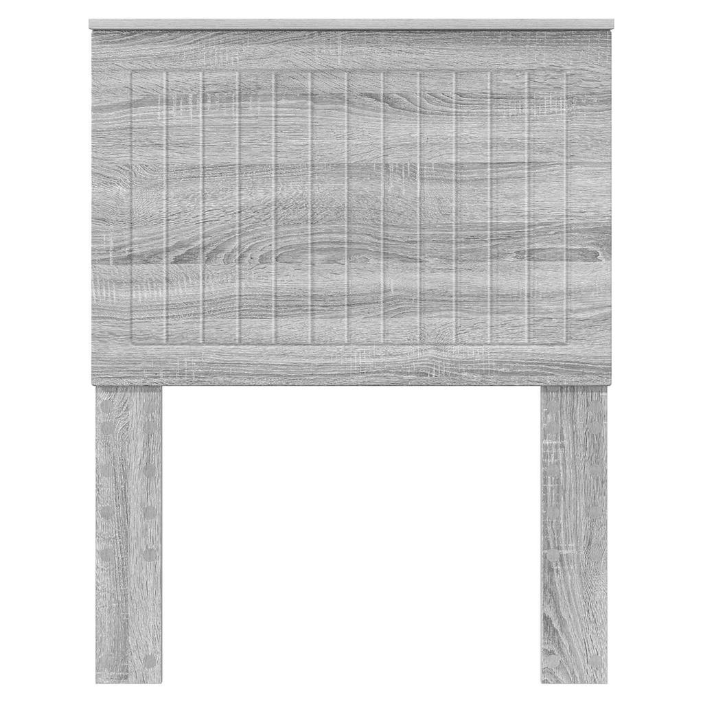 Headboard In Grey Sonoma 75 Cm Particleboard