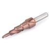 Triangular Shank Hole Opening Tool High Speed Steel M35 Hole Reamer Step Drill Bit Set  Counterbore