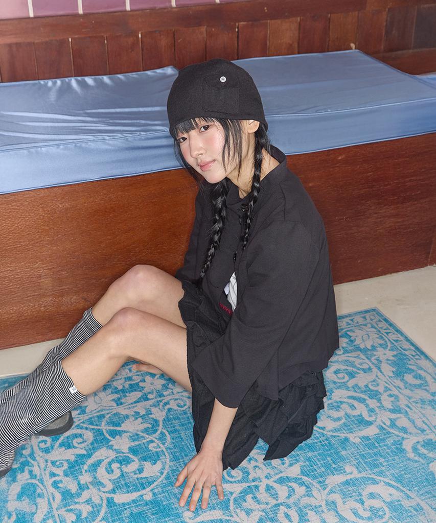 Kiibi Boki Pocket Beanie Black