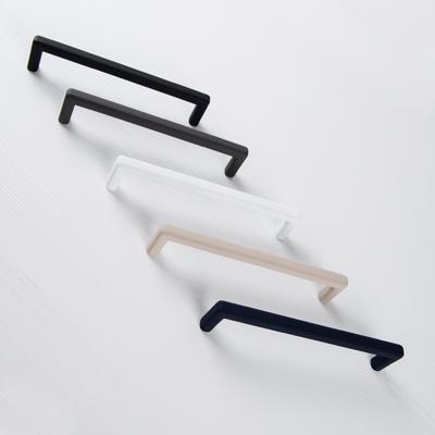 Τράβηγμα λαβής λαβής Ferro Fiori Zamak για κουζίνα και ντουλάπι, μπεζ, γραφίτης, σκούρο μπλε, μαύρο ντουλάπι απαλής αφής και συρτάρια