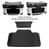 Motorcycle Trunk Backrest Top Case Passenger Backrest Pad Comfortable Upper Lower Split PU Leather Sponge for 55L/65L Top Box