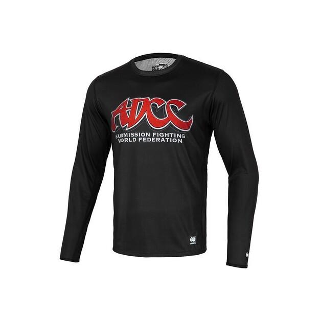 Rashguard PITBULL s dlouhým rukávem ze síťoviny Performance Pro plus ADCC