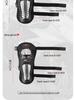 PRO X Motorcycle Anti-Fall Stainless Steel Knee & Elbow Pads Set for Off-Road Riding