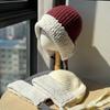 New Hats for Women Autumn and Winter Lamb Hair Ear Protection Plus Velvet Knitted Hat with Face Small Toe Cap Cold Protection Hat