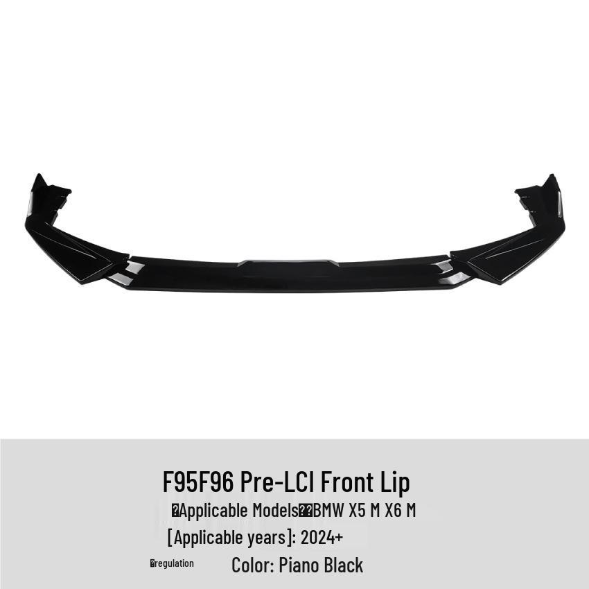 

Front Lip Spoiler Kit for BMW X5M F95 & X6M F96 LCI 2024+