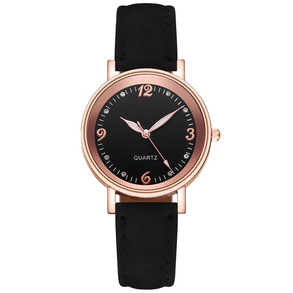 Luxury Quartz Wristwatch Female Fashion Quartz Women's Wristwatch Watches Stainless Steel Case Belt