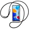 Protective Case - E.F.CONNECTION - Redmi Note 11 - Flexible - Silicone - Black