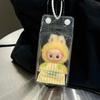 Non-Toxic 1/3Pcs For Labubu 4.0 10Cm Protective Case Outgoing Display Bag The Monsters Pin For Love Series Doll Outfit Accessories Gifts