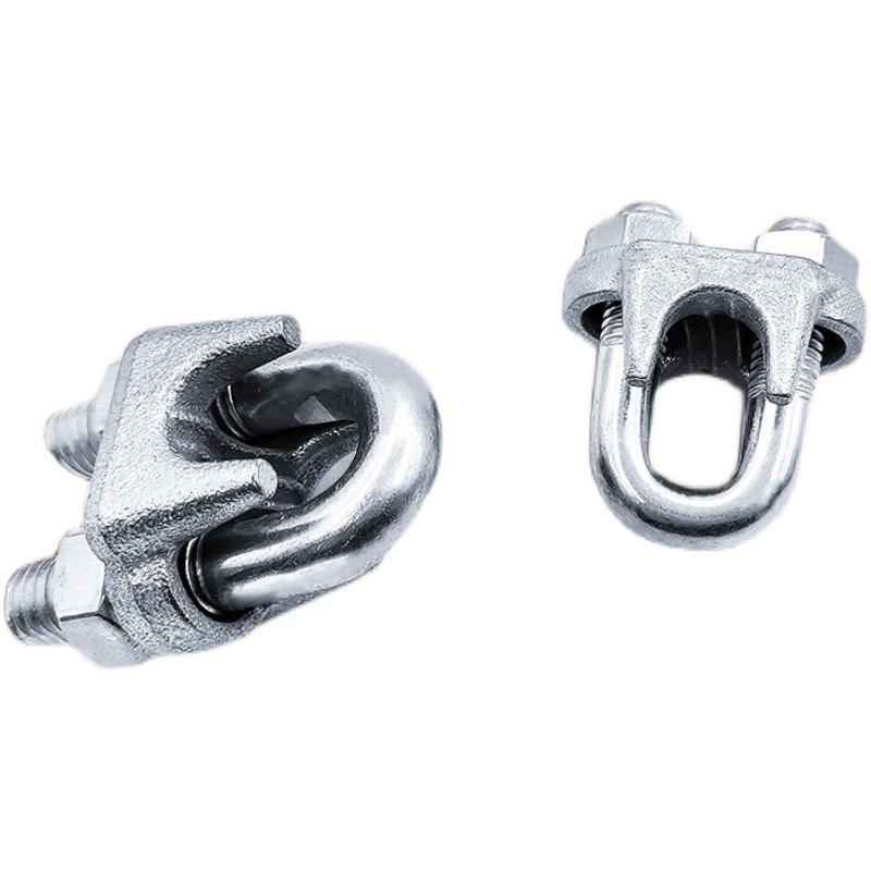 Galvanized U-Clip Wire Holder with GB Card Head
