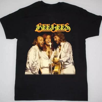 Nuova maglietta Bee Gees band chitarra Regalo Per Fan Unisex S-5XL OS157