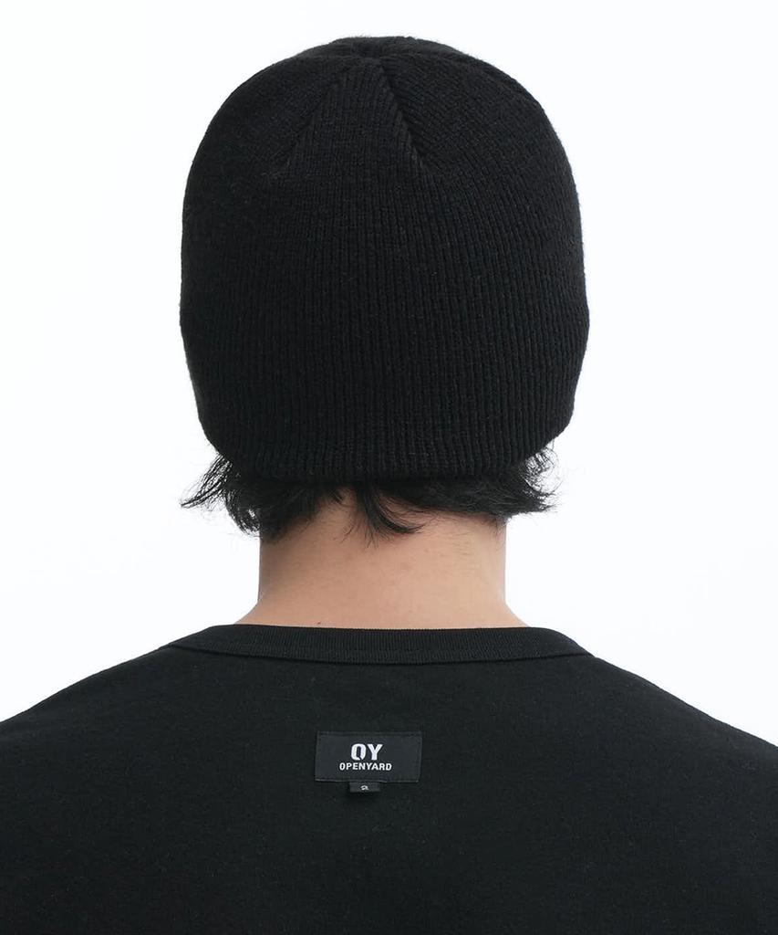 Opeunyadeu(Owai) Metal Logo Beanie-Black