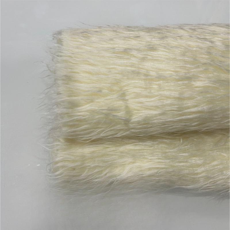 

4cm Long Hair Beach Wool Plush Cashmere Kig Animal Hair Wool Cotton Doll Fried Wool Hand-made Fabric Background Fabric Patchwork 100x165cm