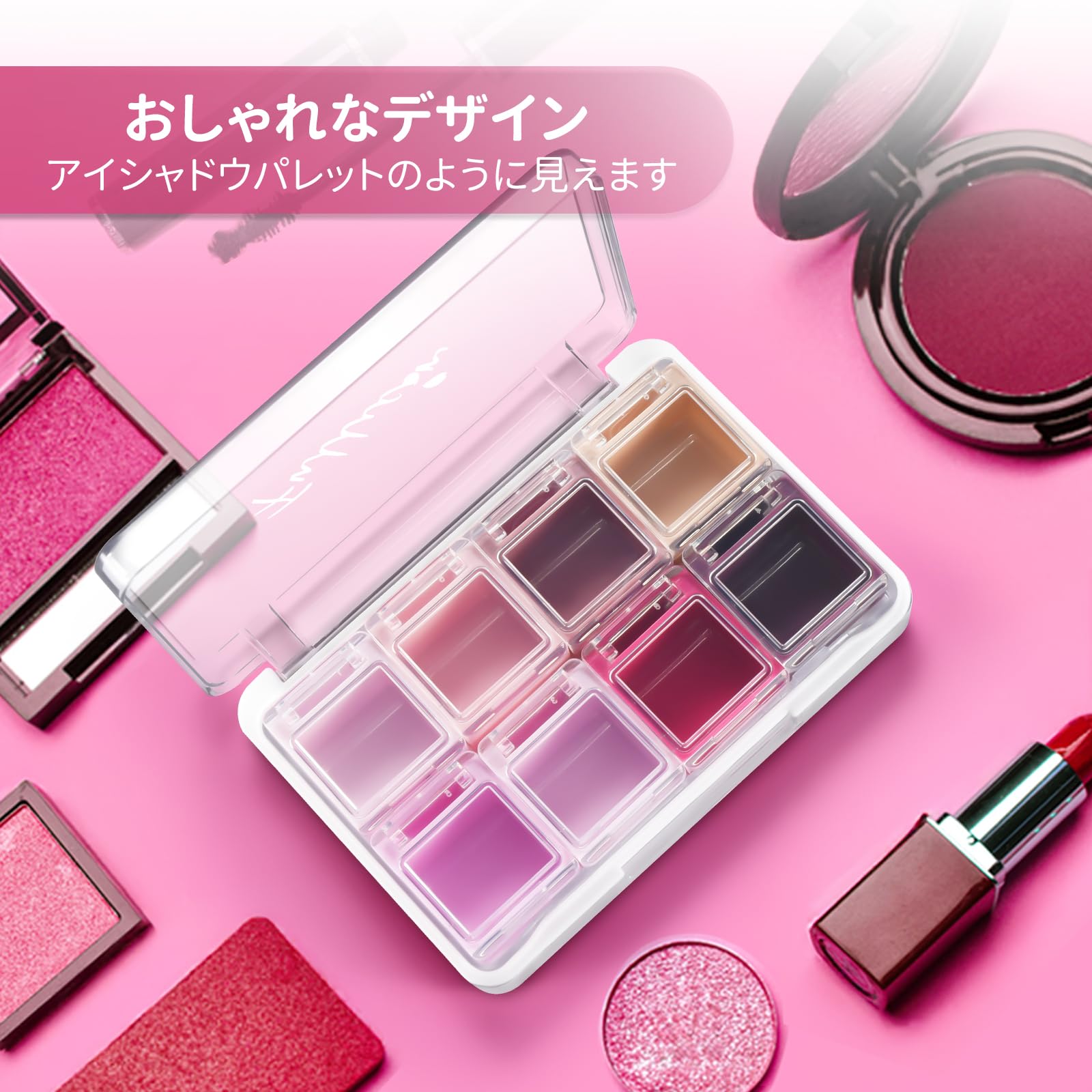 

Фулликон VitaBloom Футляр для таблеток 2 цвета (Розовые цветы сакуры)(Фиолетовый - цветок глицинии) Purple - Wisteria flower