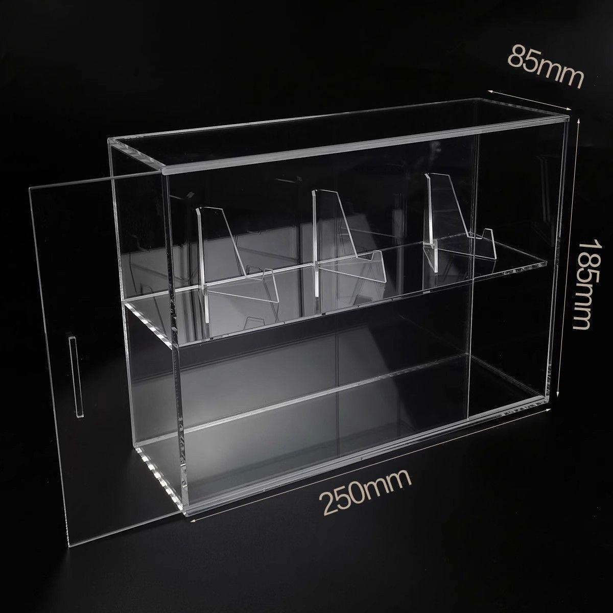 Acrylic Display CaseDisplay Cabinet for Mini FiguresClear Desktop Storage Box Cabinet Organizer for ToysCollections and Stone 24280₽