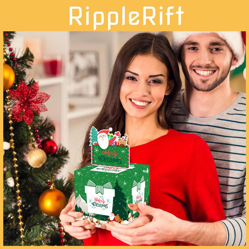 Green Holiday Gift Box For Christmas Surprises And Festive Gift Giving