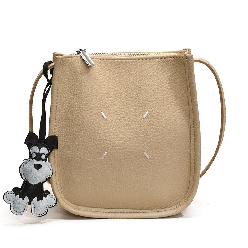 2025 Spring New Super Fire Korean Version Simple and Fashionable Bucket Small Bag Commuter Versatile Women's Casual Messenger Bag