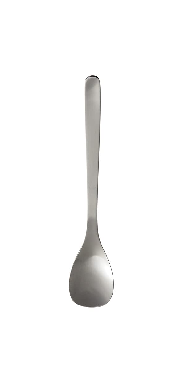 

Sori Yanagi Curry Stainless Smooth feel in the Gentle curve that easily fits the Easy to scoop Deep bowl Spoon, 183mm, Tsubame-Sanjo, 18-8 Steel.