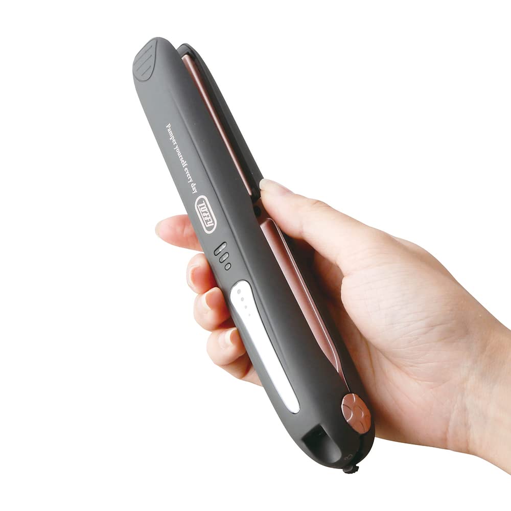 

Toffy Beauty Cordless Hair Straightener, Gray