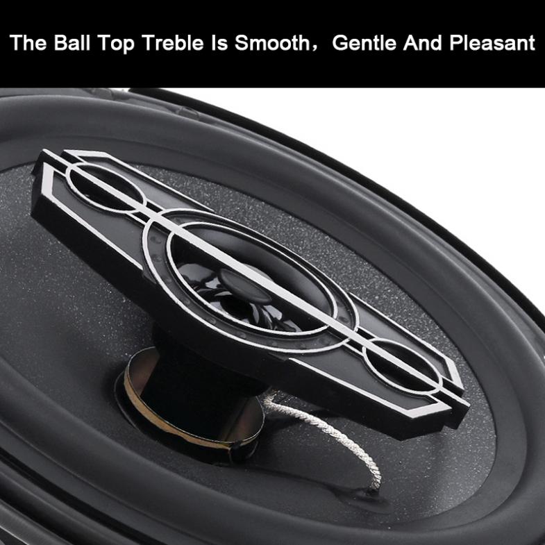 2pcs 6 Inch 12V 600W 4 Way Car Coaxial Auto Music Stereo Full Range Frequency Hifi Speakers Non-destructive Installation