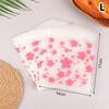 100Pcs Plastic Transparent Gift Bag Sakura Candy Cookie Packaging Bag With Diy Self Adhesive Bag Wedding Decoration Party Bags