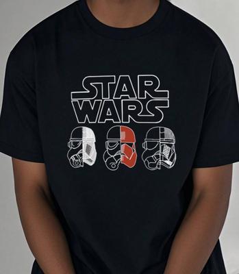 Star Wars Multi-Trooper T-Shirt,Weich Atmungsaktiv & Farbecht, Klassische Passform für Tägliche Freizeitkleidung