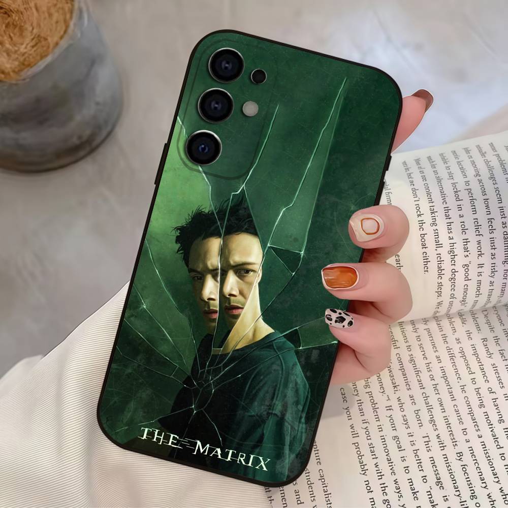 The M-Matrix Movie Phone Case Silicone Soft For Samsung S25,S24,S21,S22,S23,S30,Ultra,S20,Plus,Fe,Lite