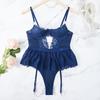 European & American Lace Embroidered Lingerie Set: Sexy Valentine's Day Temptation
