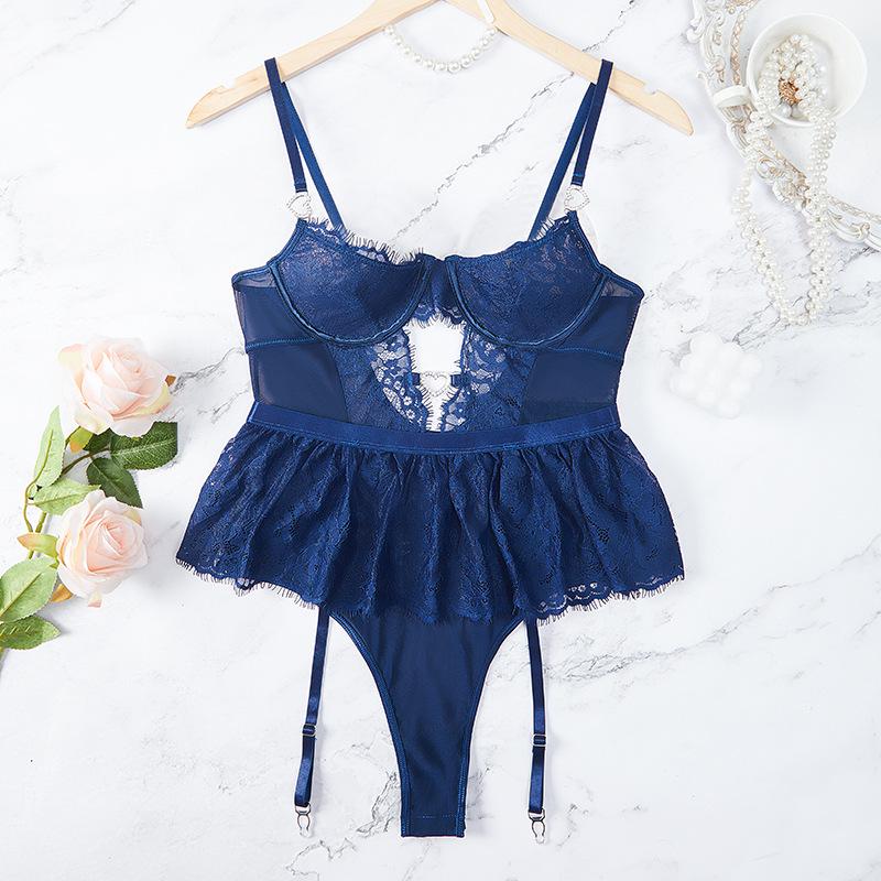 European & American Lace Embroidered Lingerie Set: Sexy Valentine's Day Temptation