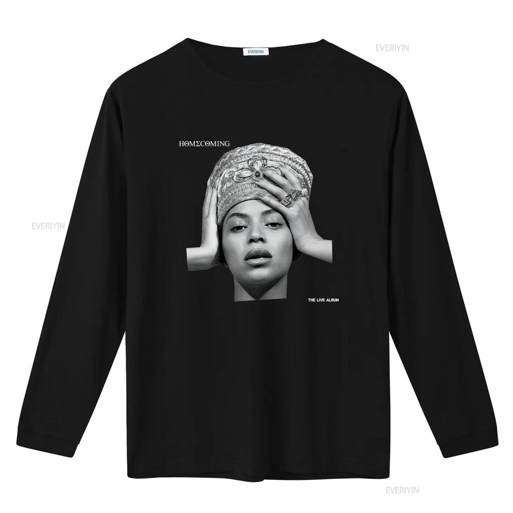 Beyonce Homecoming Katoenen T-shirt Wit S 234XL V1683 vintage Gewassen streetwear Unisex Rekbaar Zacht Casual Stijlvolle mode