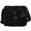 Shoulder Bag Black Nylon Unisex Used