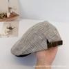Literary retro old forward hat women's spring and autumn fashion casual versatile face small temperament beret