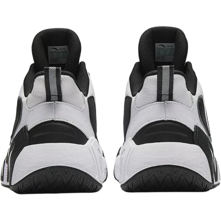 Anta Comfortable Fashionable Non-Slip Wear-Resistant Low-Top Kids Basketball Shoes Kids sneaker White Black 312441122