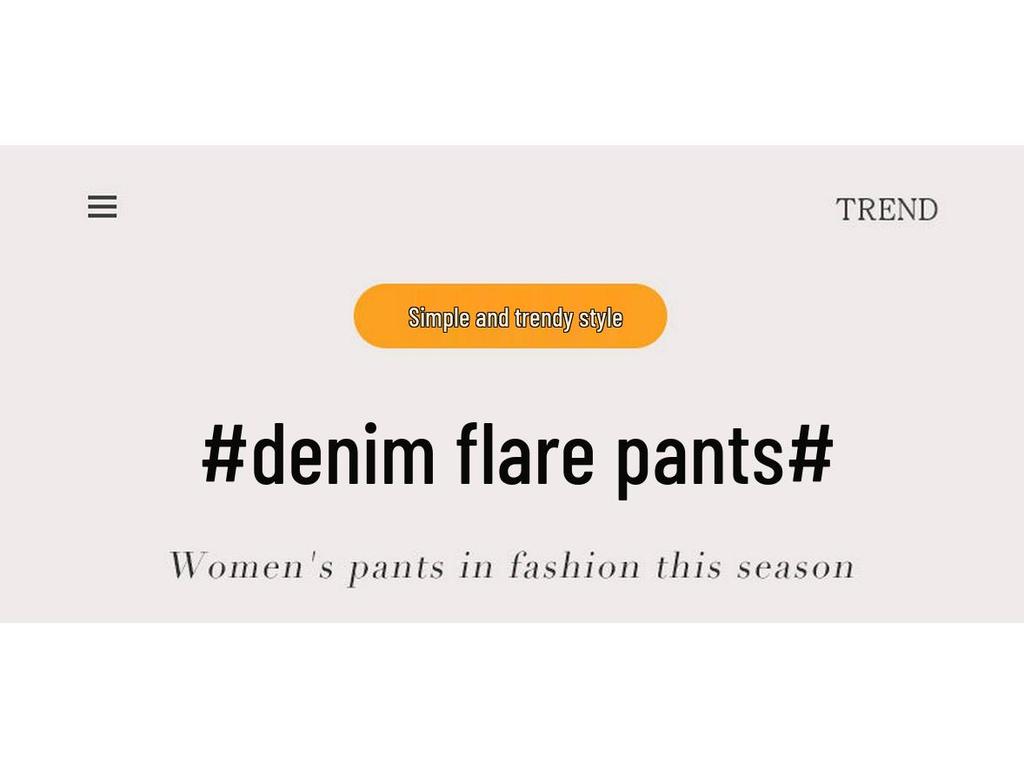 2026 Autumn/Winter Women's High-Waisted Velvet Micro-Flare Jeans: Elegant, Slimming, and Cozy Denim.