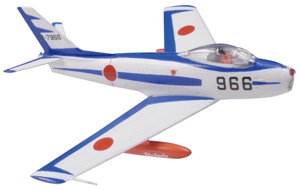 PLATZ Blue Impulse набор пластиковая модель 1/144 F-86 6 деталей предварительно окрашенный SP-150