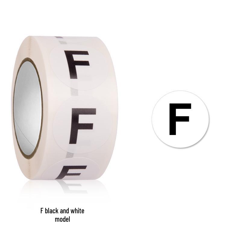 Self-Adhesive Round Size Stickers for Apparel & Footwear