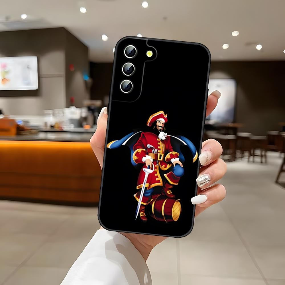 Luxury Rum C_Captain Morgan Phone Case For S25 Samsung S26 S24 Ultra S22 S23 S20 Fe S21 Plus A54 A34 A16 A53 Back Cover