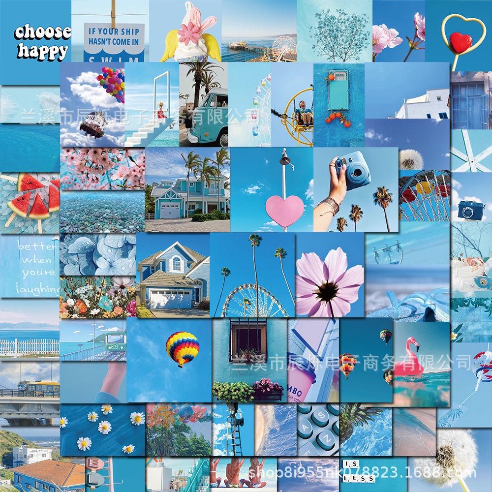 Trendy Fresh Small Landscape Sticker Set 900 Pcs For Notebooks Laptops And Water Bottles