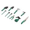 10 Parça Bahçe Aletleri Güçlü Metal Plastik Saplı Ergonomik Bahçe Aleti Seti Kılıflı Ev İçin