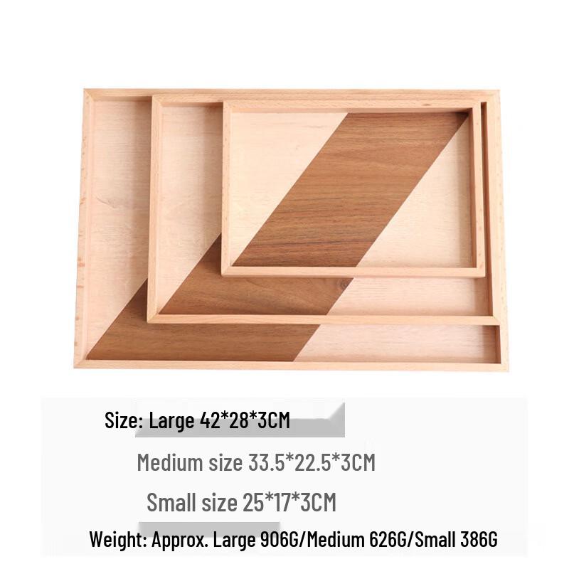 

Nordic Style Wooden Serving Tray