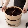 Zhishi Charcoal Split Hot Pot (38cm)