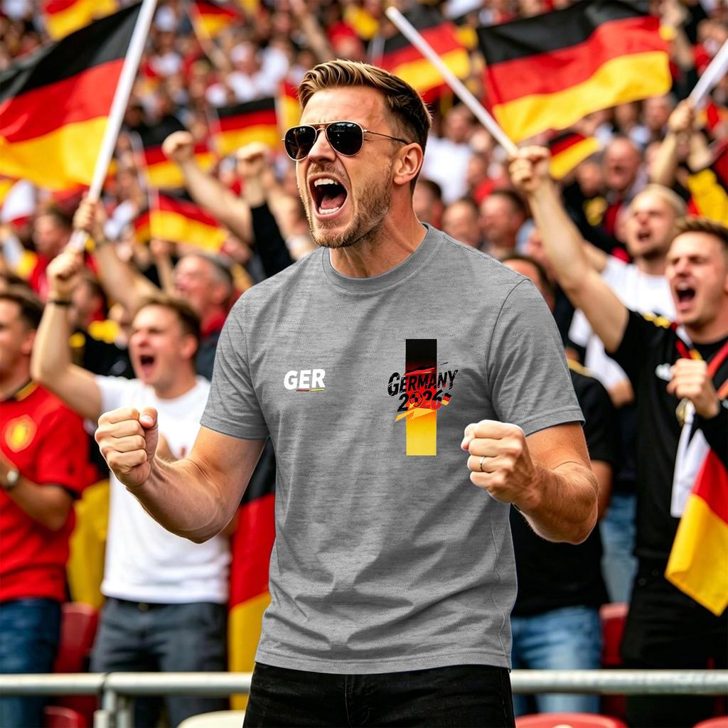 Unisex German Soccer Fan Top for Day Support