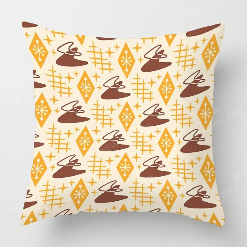 Nordic fall home decor autumn throw pillow case sofa Cushion cover modern x  x x  x geometry